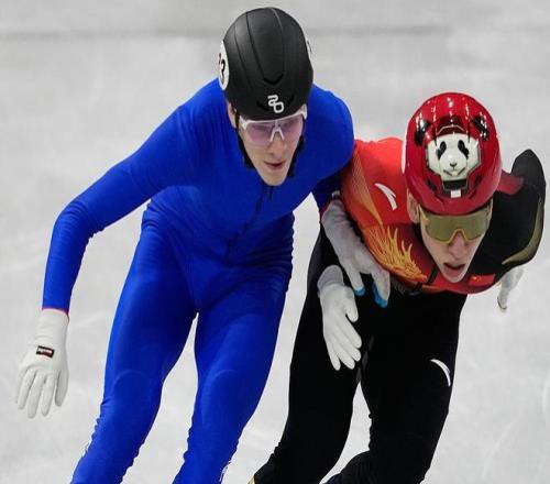 中国队取得短道速滑混合集体接力第四名