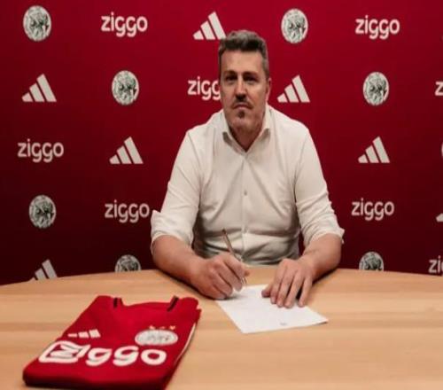 官方：奥斯卡加西亚执教荷乙垫底队阿贾克斯二队