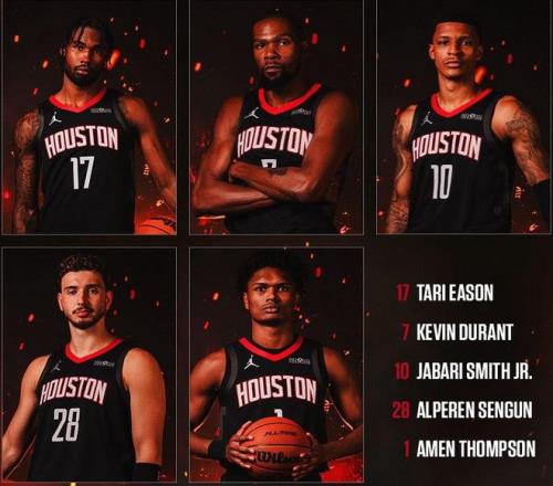 新援首秀9+7+4杜兰特26+6,火箭下半场发力10295快船!